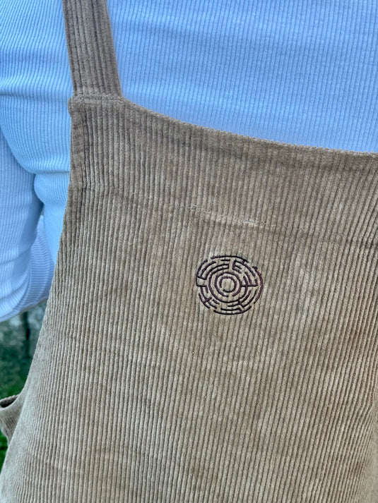 Brown Corduroy Overall