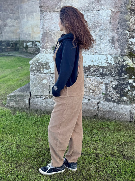 Brown Corduroy Overall
