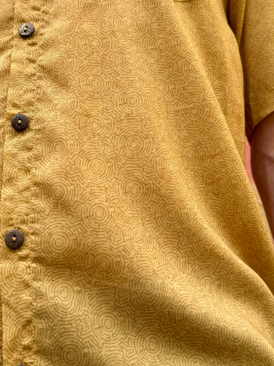 shirt maze yellow