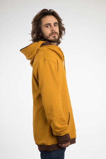 HOODIE NAGI MOUSTARD - ES - vagabondians