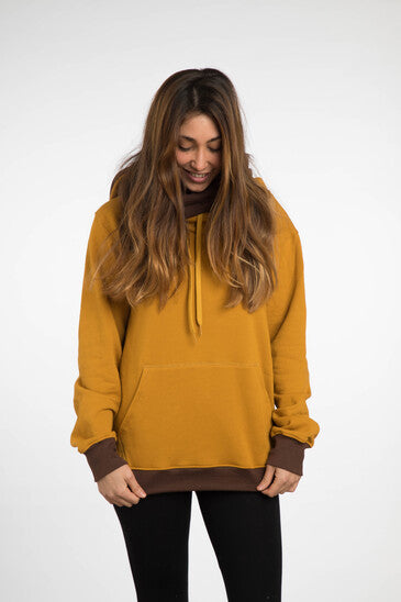 HOODIE NAGI MOUSTARD - ES - vagabondians