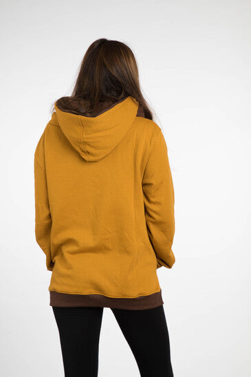 HOODIE NAGI MOUSTARD - ES - vagabondians