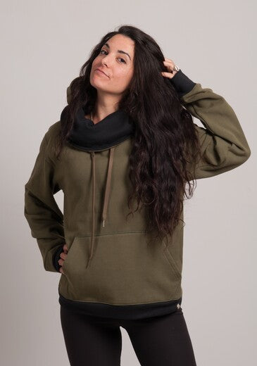 HOODIE NAGI OLIVE - ES - vagabondians