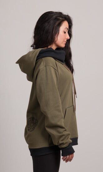 HOODIE NAGI OLIVE - ES - vagabondians