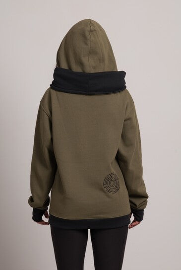 HOODIE NAGI OLIVE - ES - vagabondians