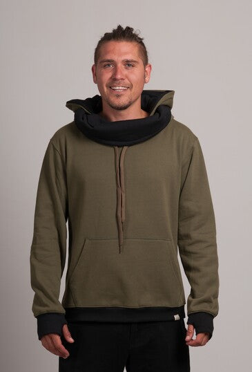 HOODIE NAGI OLIVE - ES - vagabondians