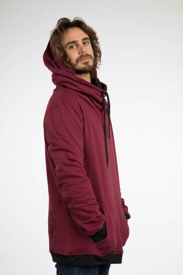 HOODIE NAGI WINE - ES - vagabondians