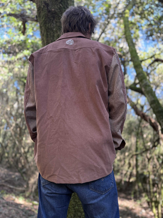 LONG-SLEEVE SHIRT BROWN - ES - vagabondians