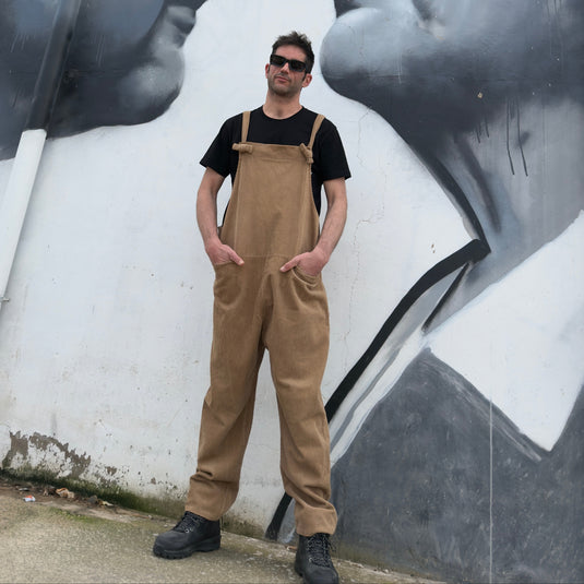 Brown Corduroy Overall