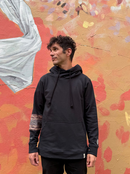 HOODIE NATURA YANTRART BLACK