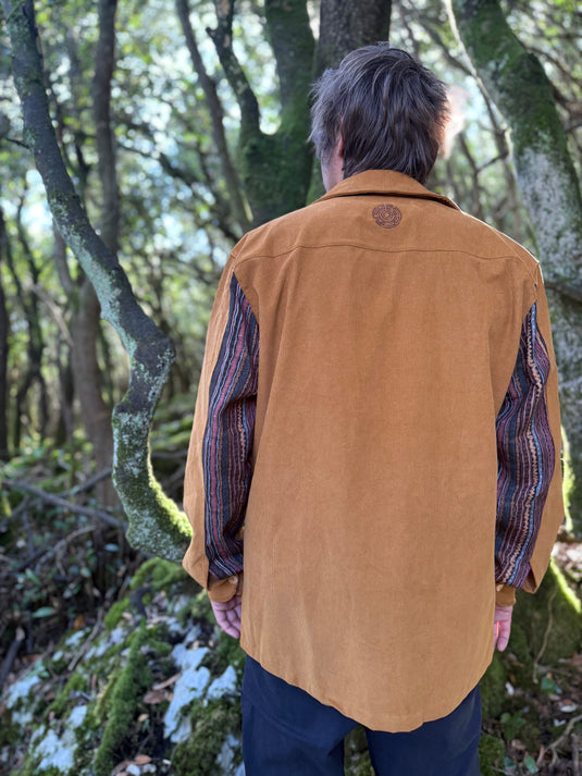 LONG-SLEEVE SHIRT ALMOND - ES - vagabondians