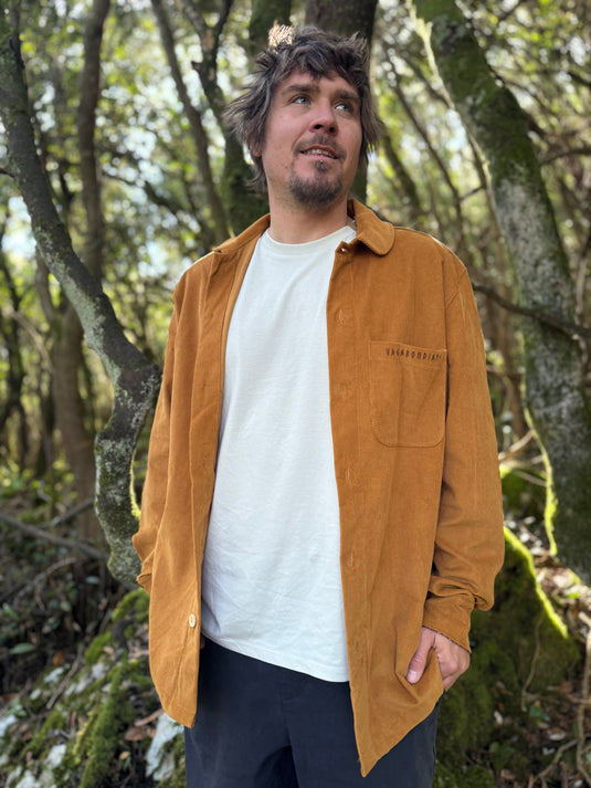 LONG-SLEEVE SHIRT ALMOND - ES - vagabondians