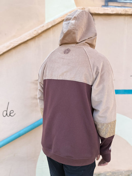 hoodie irie beige