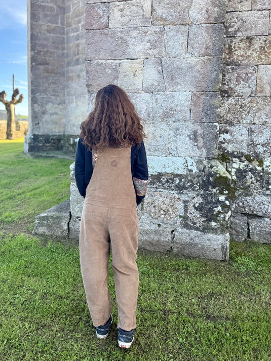 Brown Corduroy Overall