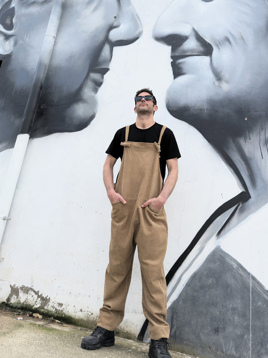 Brown Corduroy Overall