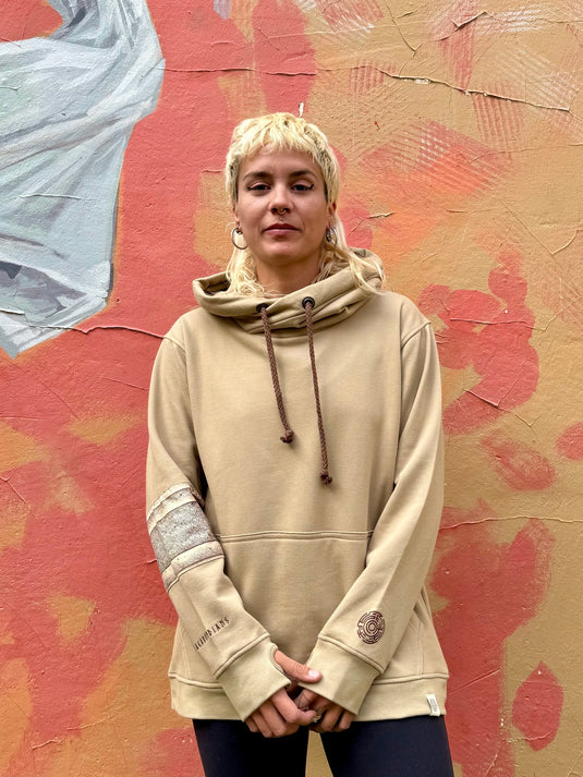 HOODIE NATURA YANTRART SAND