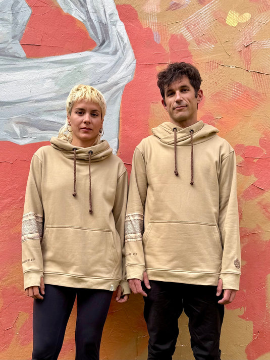 HOODIE NATURA YANTRART SAND