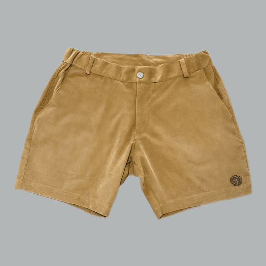 Corduroy short Almond