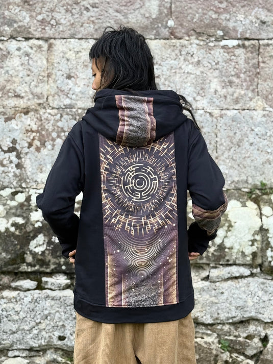 HOODIE NATURA YANTRART BLACK