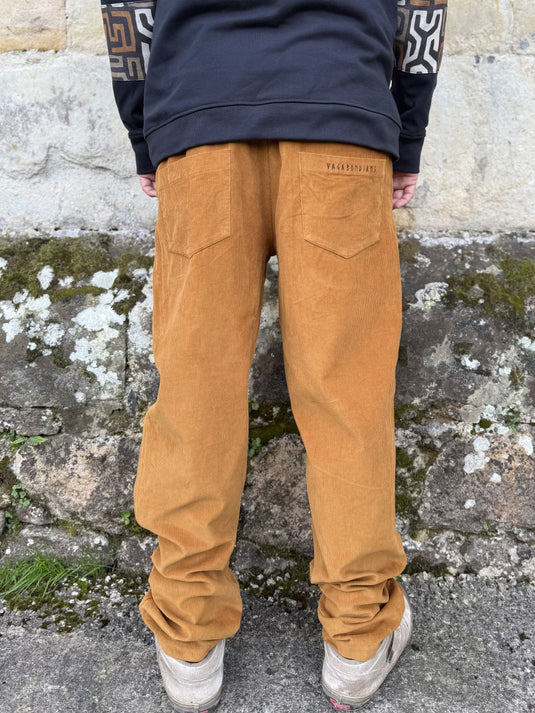 Almond Corduroy Pants